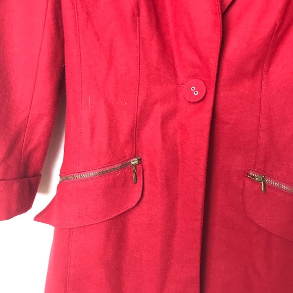 Veneccia Wool Pea Coat - Picture 2 of 4